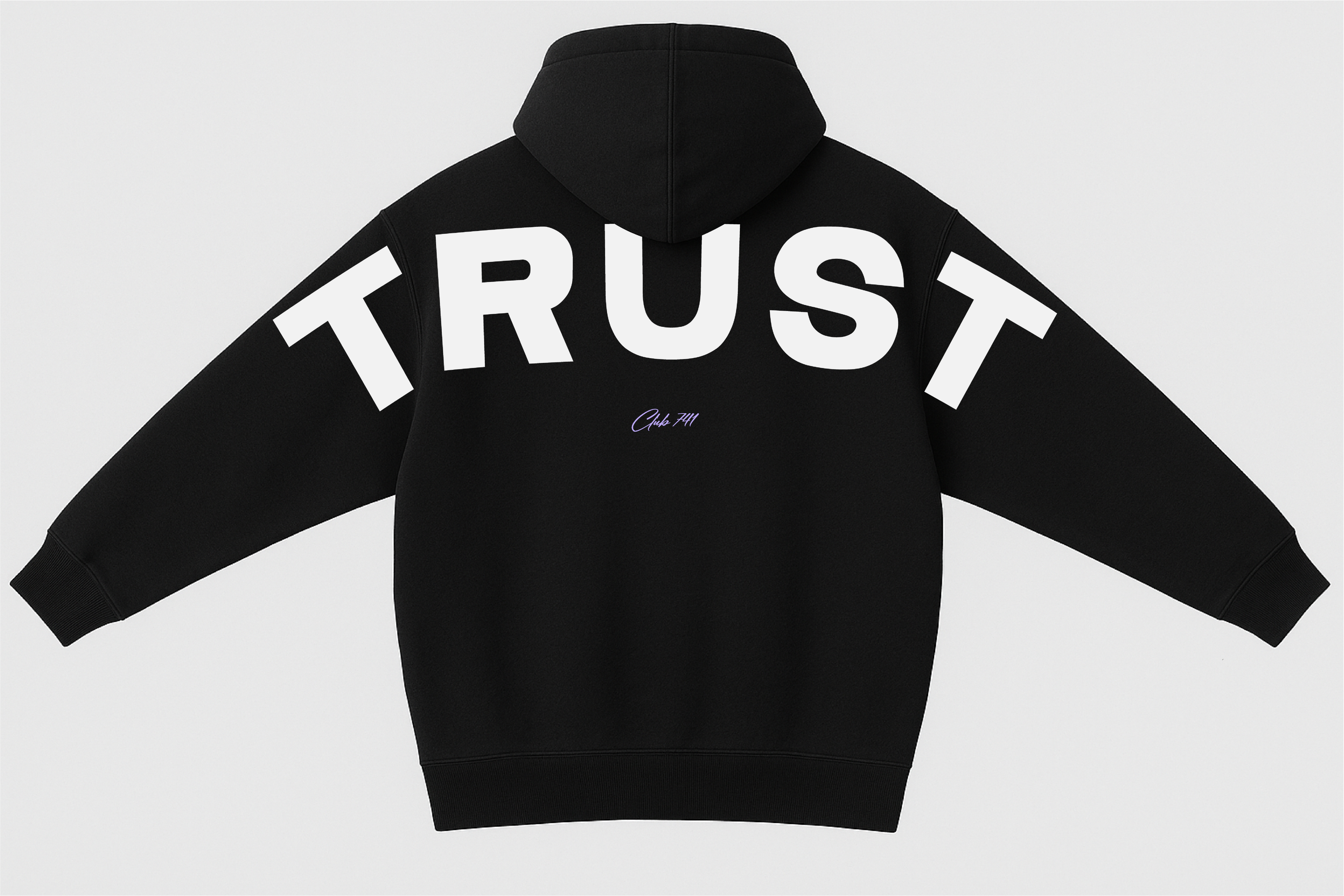 Trust Black Hoodie 741