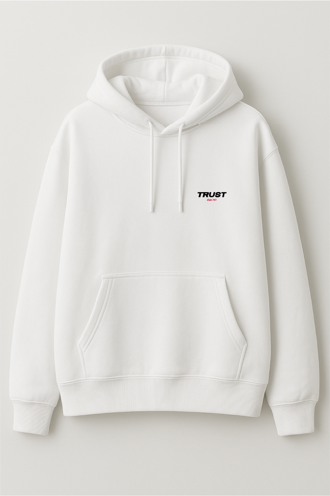 Trust White Hoodie 741