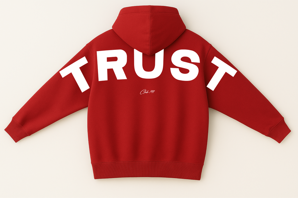 Trust Red Hoodie 741